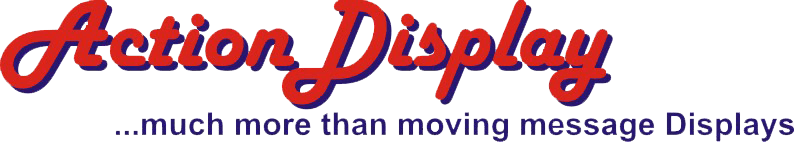 Action display text